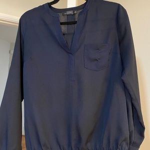 Navy Blouse